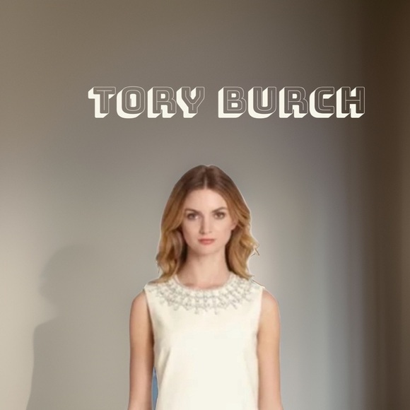 Tory Burch Dresses & Skirts - • Tory Burch Embellished Dress •